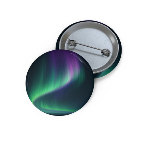 Ethereal Aurora - Custom Pin Buttons