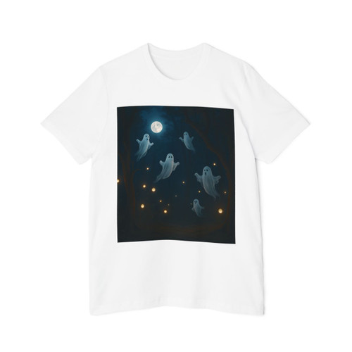 Spooky Forest Night - USA-Made Unisex Short-Sleeve Jersey T-Shirt