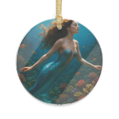 Ethereal Ocean Dance - Acrylic Ornaments