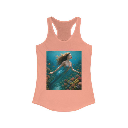 Ethereal Ocean Dance - Women's Ideal Racerback Tank