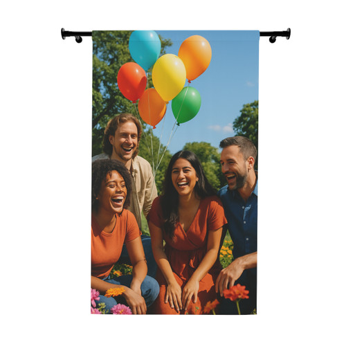 Joyful Connections - Window Curtains (1 Piece)