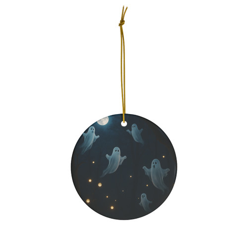 Spooky Forest Night - Ceramic Ornament, 1-Pack