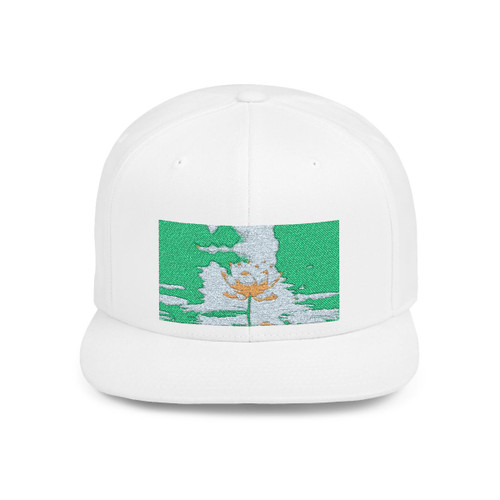 Serene Lotus Bliss - Flat Bill Snapback