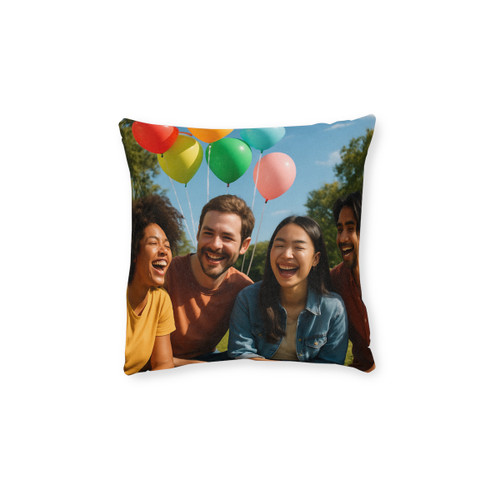 Joyful Connections - Square Pillow