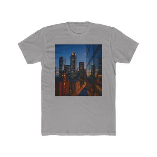 Metropolitan Reflections - Unisex Cotton Crew Tee
