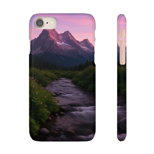 Serene Mountain Retreat - Snap Cases