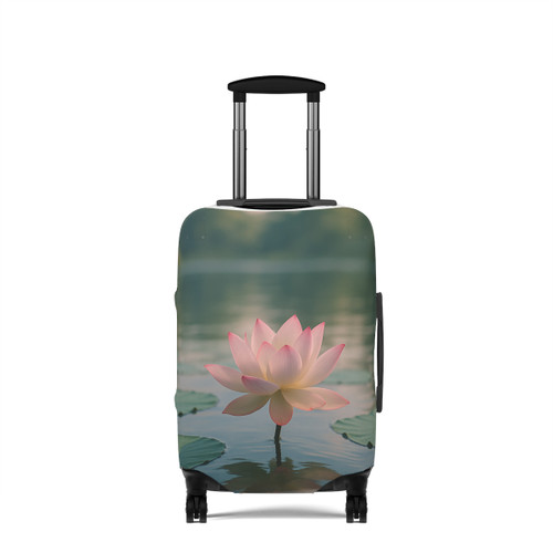 Serene Lotus Bliss - Luggage Cover