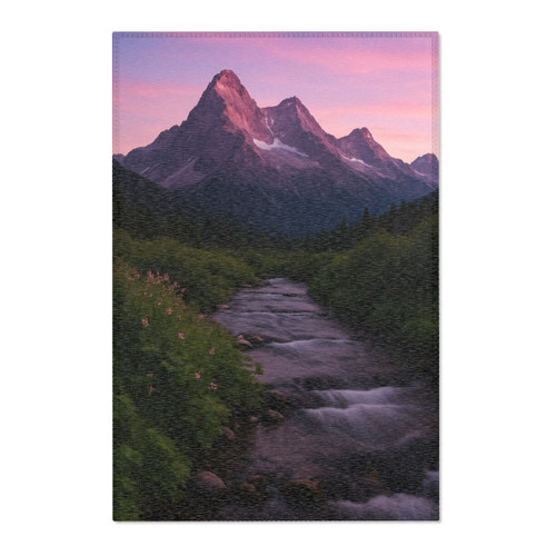 Serene Mountain Retreat - Area Rugs 