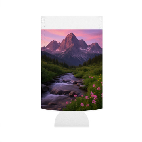 Serene Mountain Retreat - Slim Can Cooler
