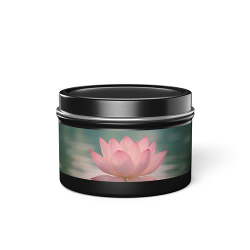 Serene Lotus Bliss - Tin Candles