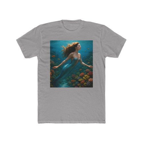 Ethereal Ocean Dance - Unisex Cotton Crew Tee