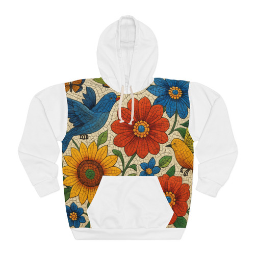 Nature's Mosaic Symphony - Unisex Pullover Hoodie (AOP)