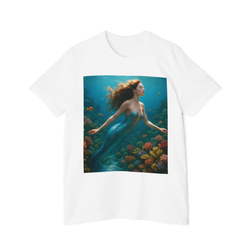 Ethereal Ocean Dance - USA-Made Unisex Short-Sleeve Jersey T-Shirt