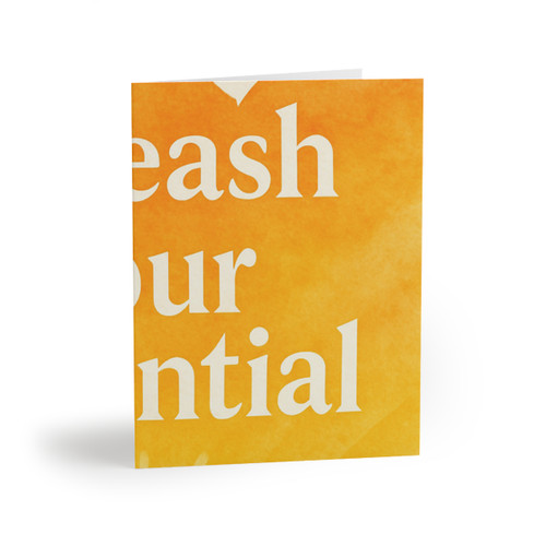 Unleash Your Potential - Greeting cards (8, 16, and 24 pcs)