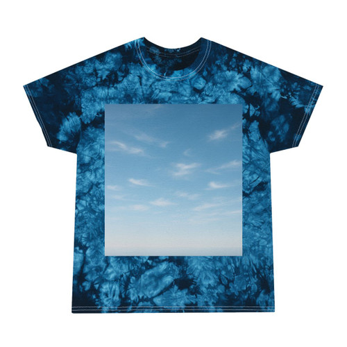 Serene Horizon - Tie-Dye Tee, Crystal