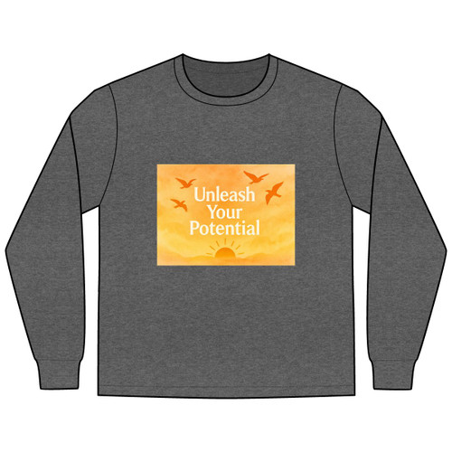 Unleash Your Potential - Men's Long Sleeve Tee