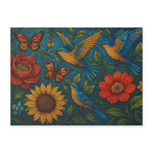 Nature's Mosaic Symphony - Yard Sign