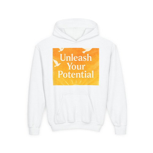 Unleash Your Potential - Youth Heavy Blend Hooded Sweatshirt