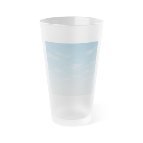 Serene Horizon - Frosted Pint Glass, 16oz