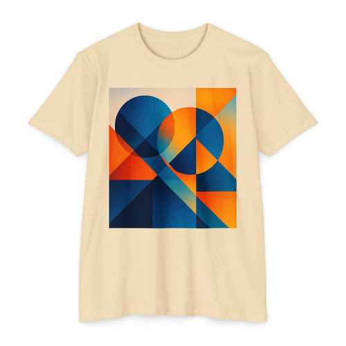 Chromatic Geometry Nexus - Unisex CVC Jersey T-shirt Chromatic Geometry Nexus - Unisex CVC Jersey T-shirt