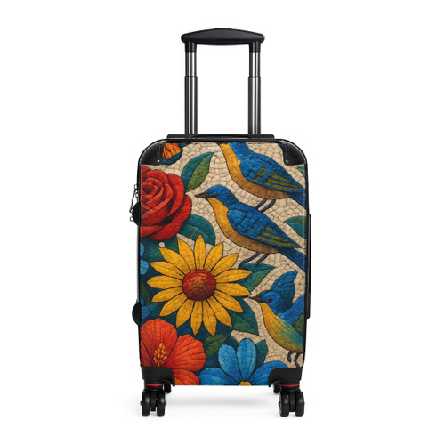 Nature's Mosaic Symphony - Suitcase
