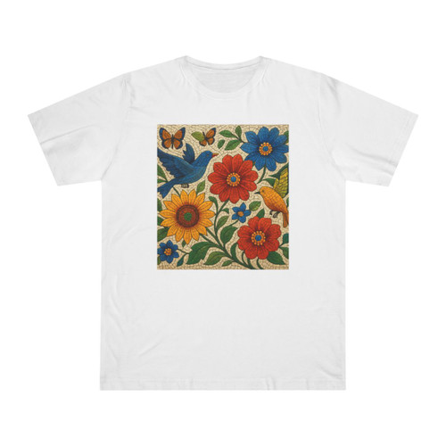 Nature's Mosaic Symphony - Unisex Deluxe T-shirt 