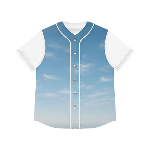 Serene Horizon - Women's Baseball Jersey (AOP)