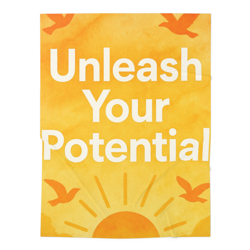 Unleash Your Potential - Baby Swaddle Blanket
