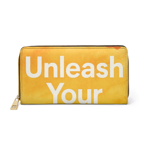 Unleash Your Potential - Zipper Wallet