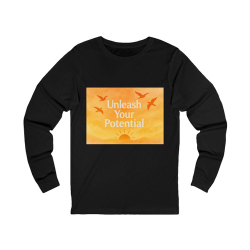 Unleash Your Potential - Unisex Jersey Long Sleeve Tee