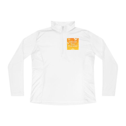 Unleash Your Potential - Ladies Quarter-Zip Pullover