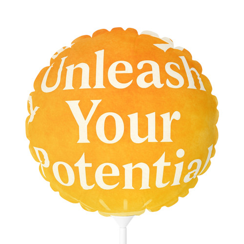 Unleash Your Potential - Balloon (Round and Heart-shaped), 11"