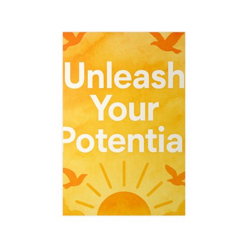 Unleash Your Potential - Photopaper Posters