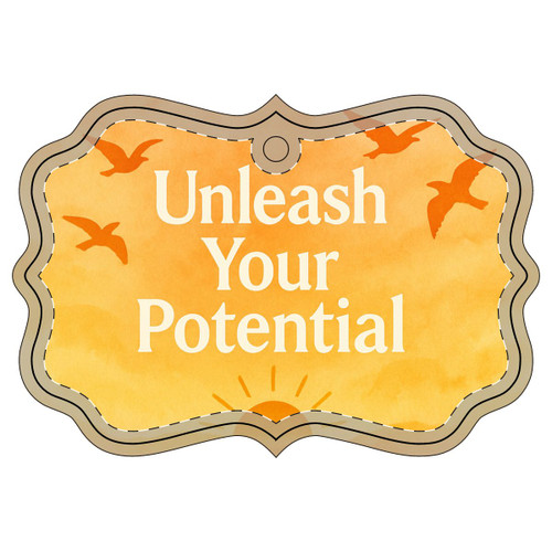 Unleash Your Potential - Acrylic Ornament (Multi-depth)