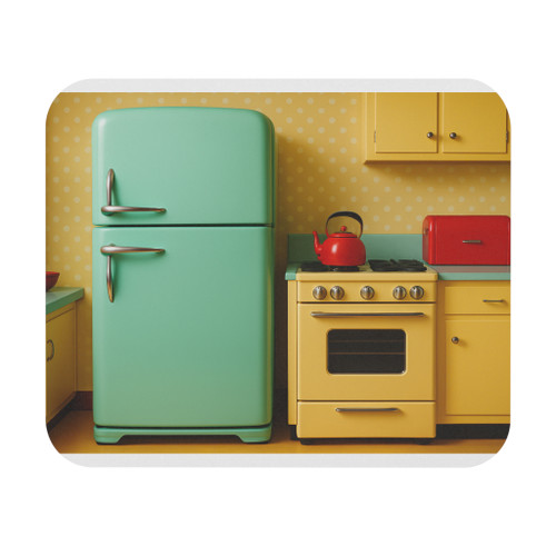 Atomic Age Kitchen - Mouse Pad (Rectangle)