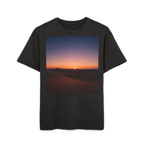 Desert Dawn - Men's Acid Washed Heavy Oversize Tee