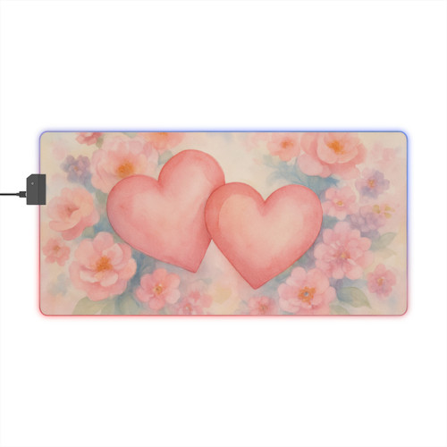 Endless Affection - LED Gaming Mouse Pad