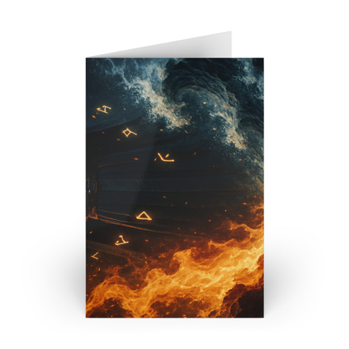 Elemental Fury -  Greeting Cards (1 or 10-pcs)