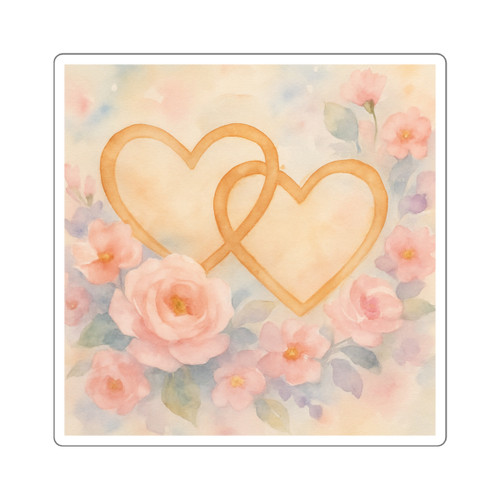Endless Affection - Square Stickers