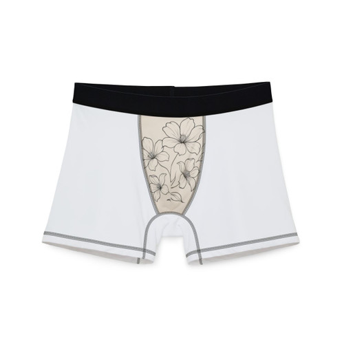 Serene Floral Flow - Men's Boxers (AOP)
