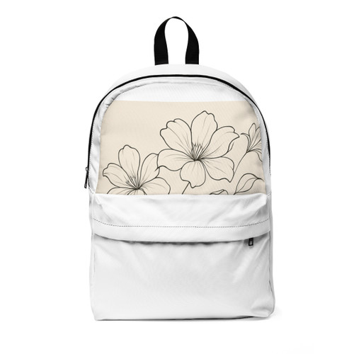 Serene Floral Flow - Unisex Classic Backpack