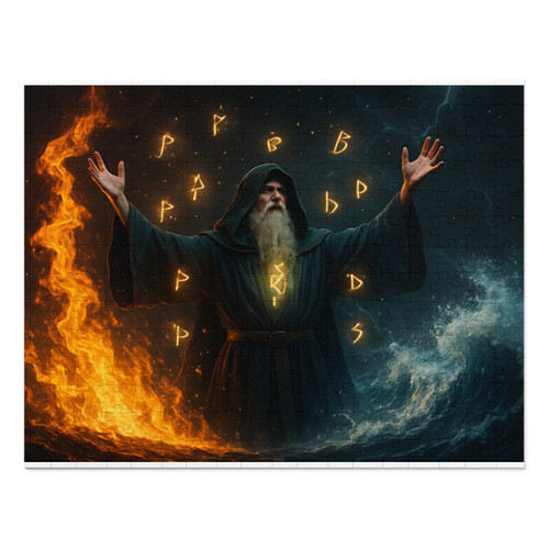 Elemental Fury - Jigsaw Puzzle with Tin