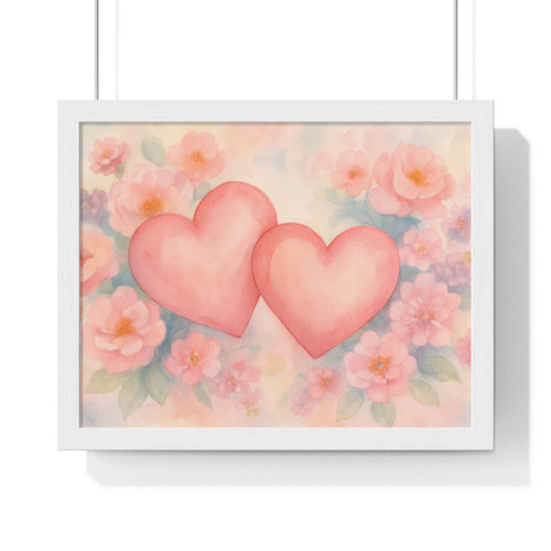 Endless Affection - Horizontal Framed Poster