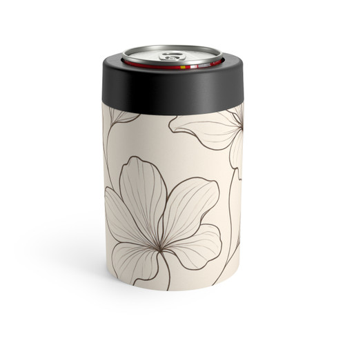 Serene Floral Flow - Can Holder