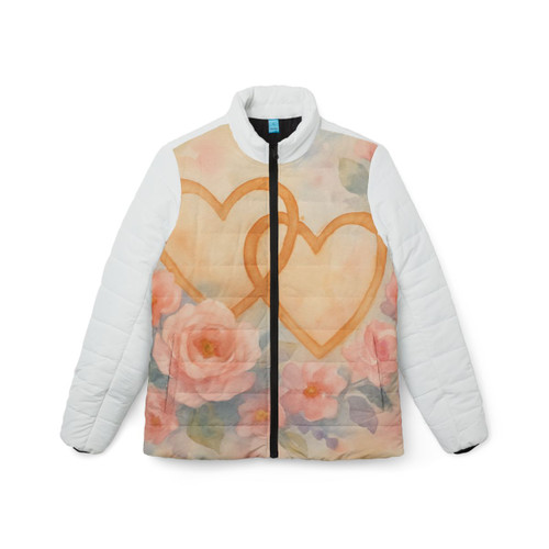 Endless Affection - Women’s Puffer Jacket (AOP)