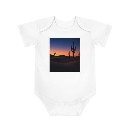 Twilight Desert Dreams - Baby Short Sleeve Bodysuit