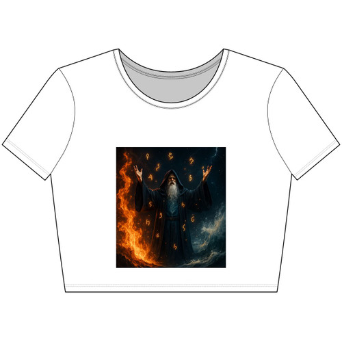Elemental Fury - Women’s Poly-Cotton Crop Tee