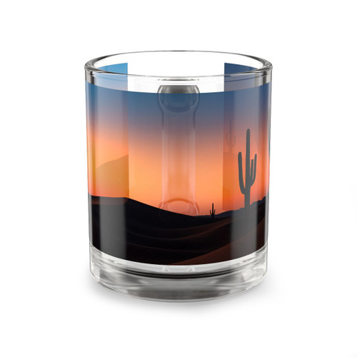 Twilight Desert Dreams - Glass Mug, 10oz