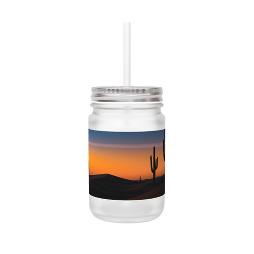 Twilight Desert Dreams - Mason Jar