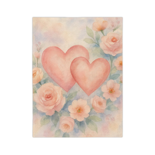 Endless Affection - Velveteen Microfiber Blanket